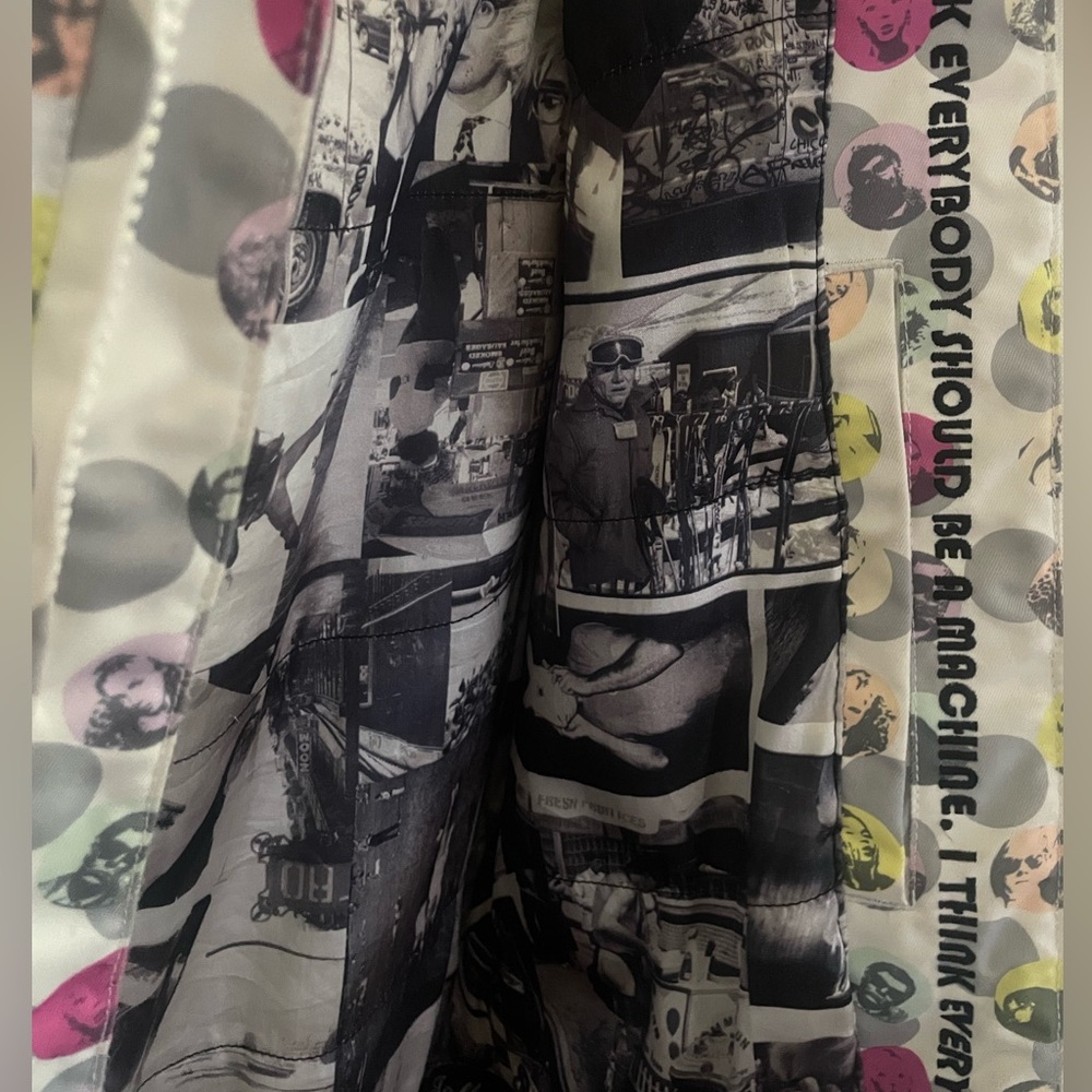 Limited Edition Burton x Andy Warhol Women’s Bomber Jacket (Used) - Picture 2 of 9